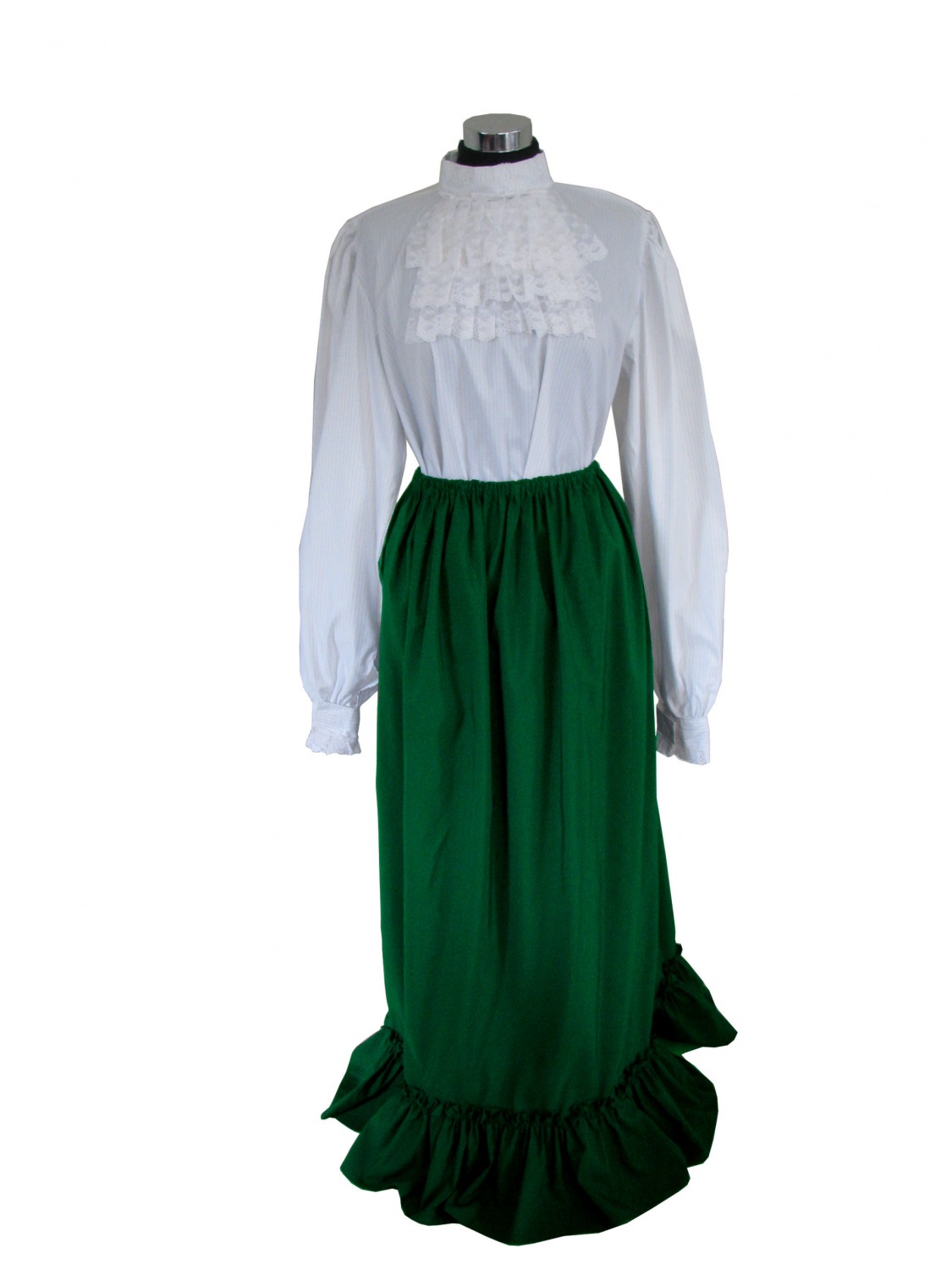 Ladies Victorian Carol Singer School Mistress Costume Size 18 - 20 Image